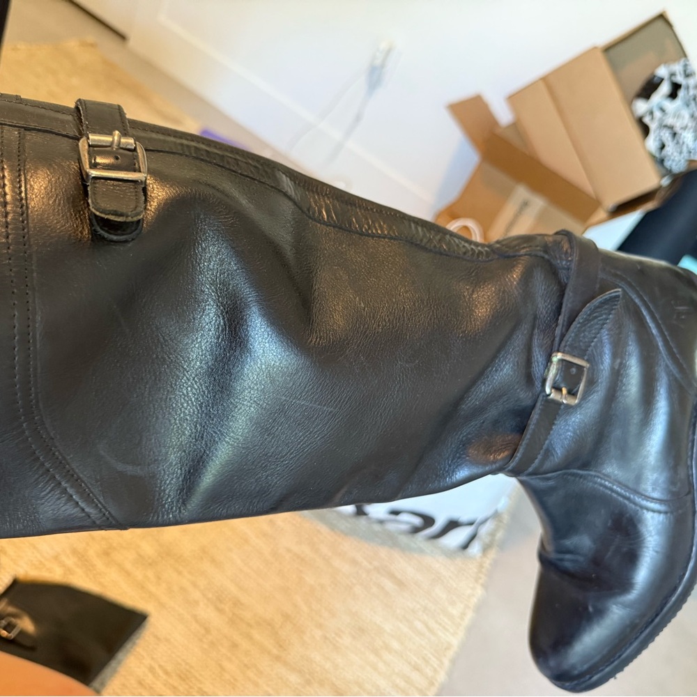 Frye Women's Black Leather Boots